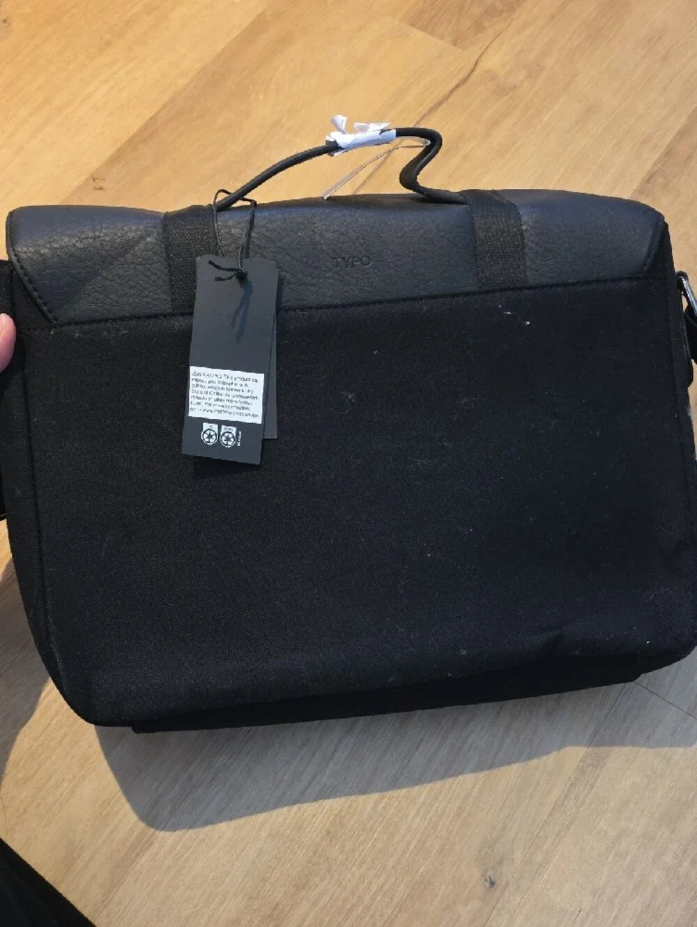 Black  Messenger Bag